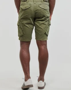 Online Superdry - CORE CARGO SHORT Kaki