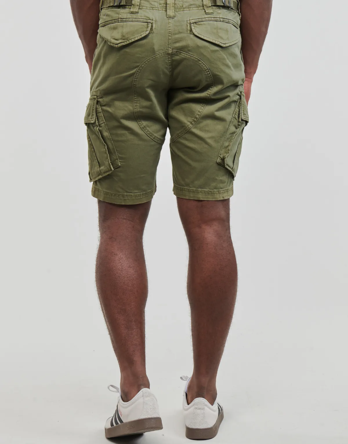 Online Superdry - CORE CARGO SHORT Kaki