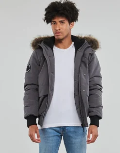 Clearance Superdry - EVEREST BOMBER Charcoal