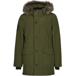 Best Superdry - EVEREST FAUX FUR HOODED PARKA Kaki