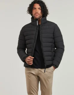Online Superdry - FUJI EMB PADDED Noir