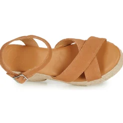 Superdry - HIGH ESPADRILLE SANDAL Cognac New