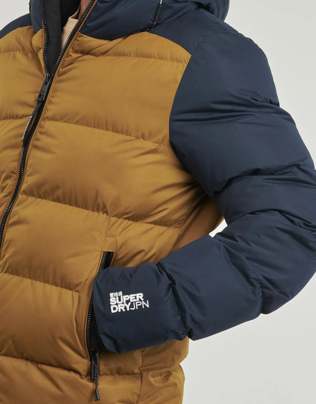 Superdry - HOODED COLOR BLOCK