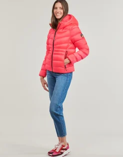 New Superdry - HOODED FUJI PADDED JACKET Rose