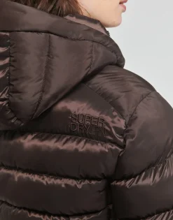 Superdry - HOODED FUJI PADDED JACKET Marron Best
