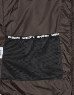 Superdry - HOODED FUJI PADDED JACKET Marron Best