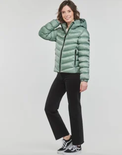 New Superdry - HOODED FUJI PADDED JACKET Vert