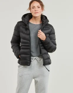 Clearance Superdry - HOODED FUJI PADDED JACKET Noir
