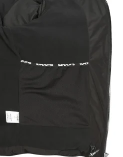 Discount Superdry - HOODED SPORTS PUFFR JACKET Noir