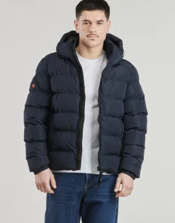 Superdry - HOODED SPORTS PUFFR JACKET Marine