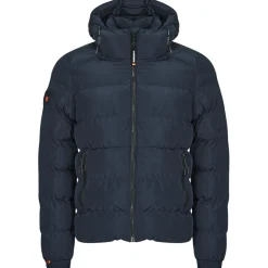 Superdry - HOODED SPORTS PUFFR JACKET Marine