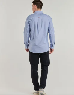 Superdry - OXFORD ESSENTIAL Bleu Sale
