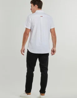 Clearance Superdry - OXFORD ESSENTIAL Blanc