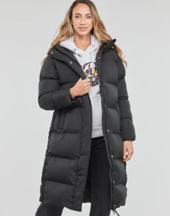 Hot Superdry - STUDIOS LONGLINE DUVET COAT Black