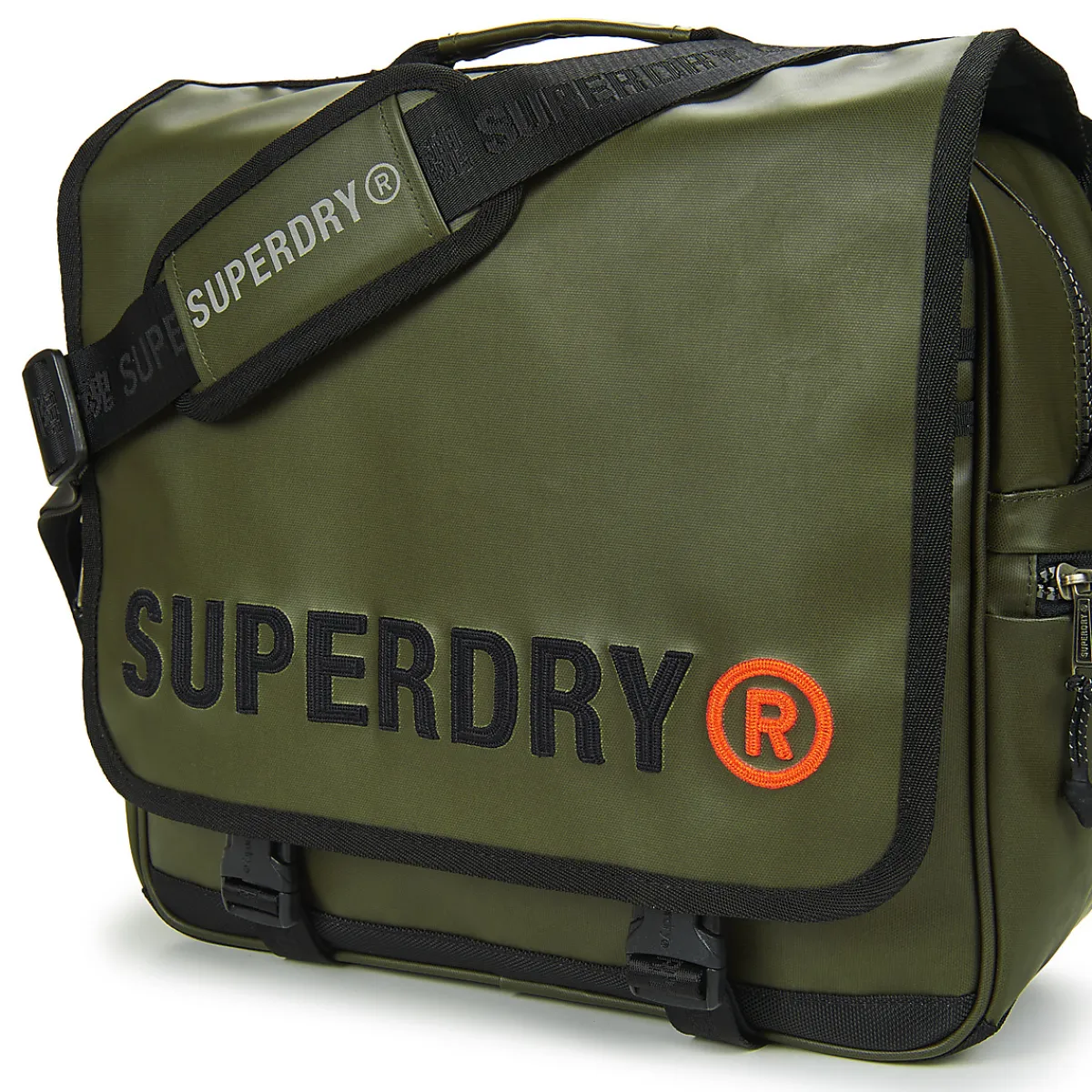 Hot Superdry - TARP RECORD Kaki