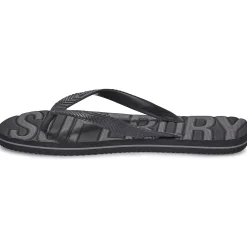 Superdry - TONG LOGO Noir Clearance
