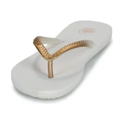 Hot Superdry - TONG METALLISEES CORE Blanc