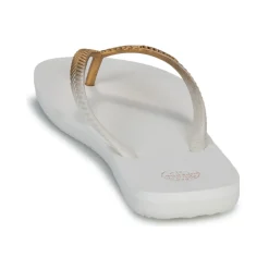 Hot Superdry - TONG METALLISEES CORE Blanc