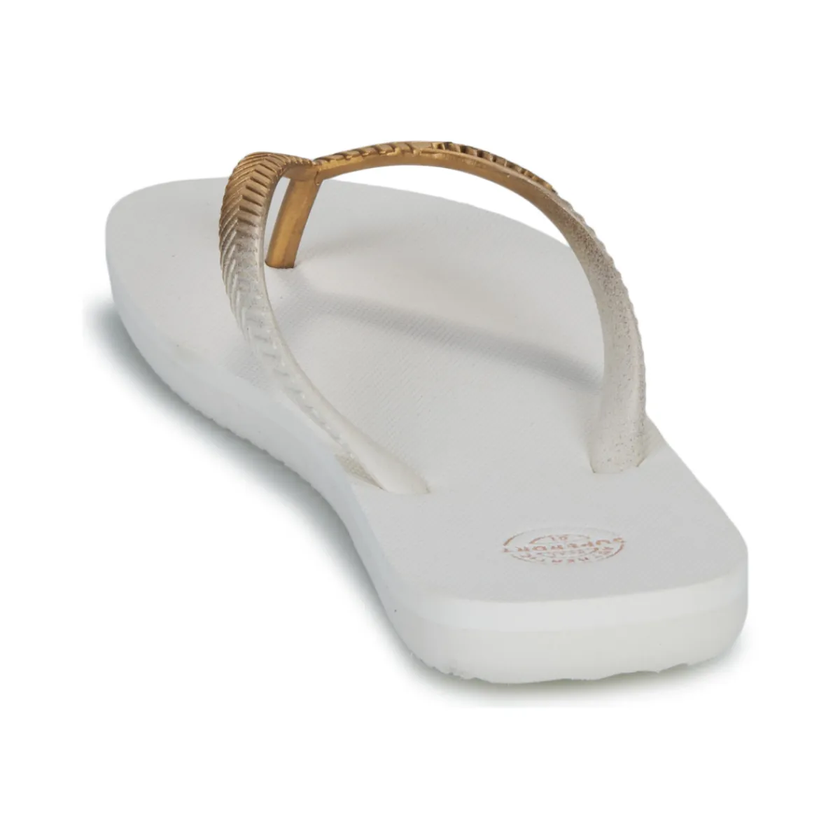 Hot Superdry - TONG METALLISEES CORE Blanc