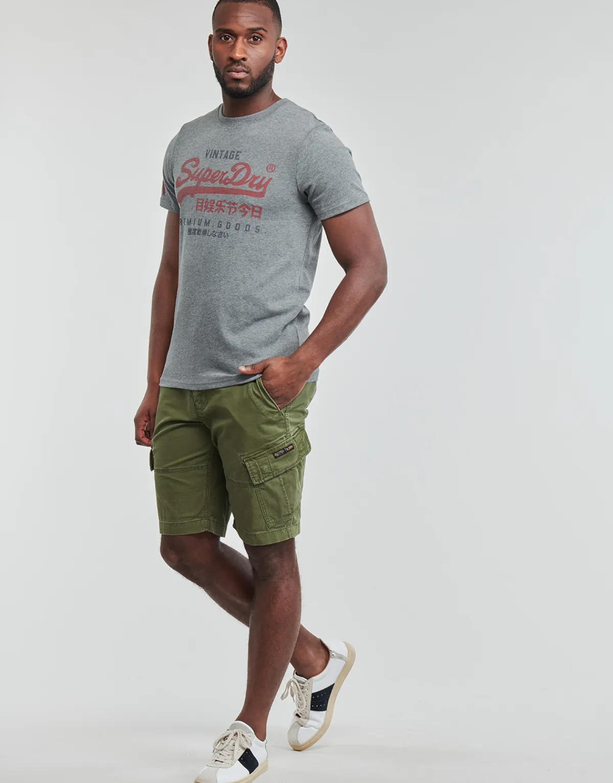 Superdry - VINTAGE CORE CARGO SHORT
