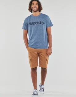 Superdry - VINTAGE CORE LOGO CLASSIC TEE Marine Sale