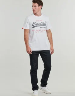 New Superdry - VINTAGE LOGO HERITAGE Blanc