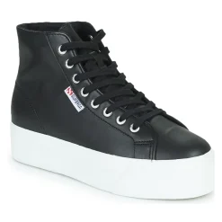 Discount Superga - 2730 HI TOP NAPPA Noir