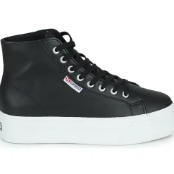 Discount Superga - 2730 HI TOP NAPPA Noir