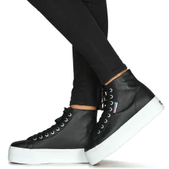 Discount Superga - 2730 HI TOP NAPPA Noir
