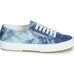 Best Superga - 2750 TIE DYE DENIM Bleu
