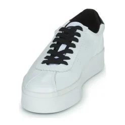 Superga - WHITE BLACK Blanc Best