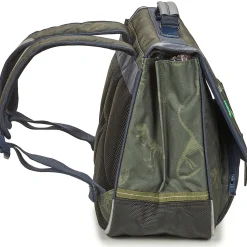 Tann's - TIMOTHEE CARTABLE 38CM POCHE GOURDE Kaki Sale