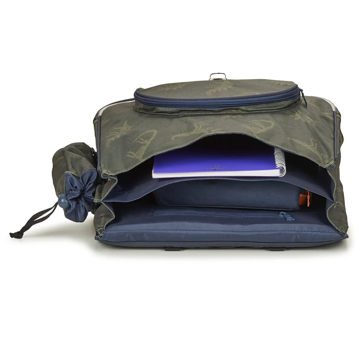 Tann's - TIMOTHEE CARTABLE 38CM POCHE GOURDE Kaki Sale