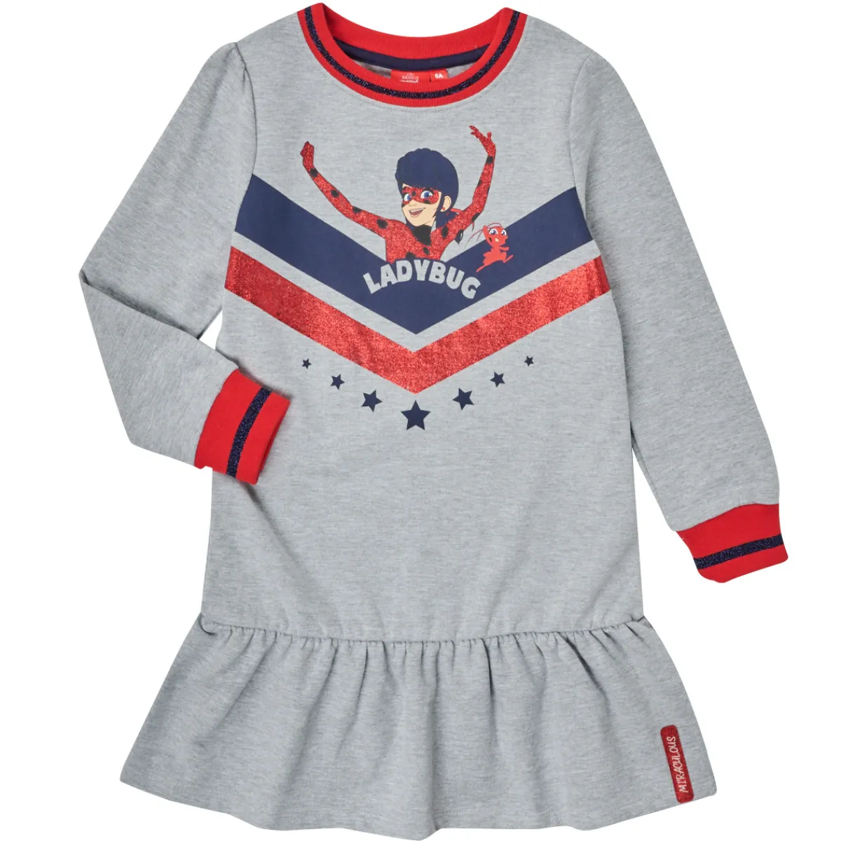 Hot TEAM HEROES - DRESS LADYBUG Gris