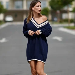 THEAD. - ALYSSA DRESS Marine