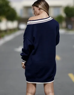 THEAD. - ALYSSA DRESS Marine