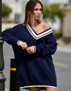 THEAD. - ALYSSA DRESS Marine