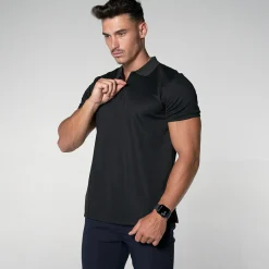 THEAD. - AXEL POLO SHIRT Noir