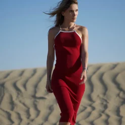 THEAD. - BELLA DRESS Rouge Outlet