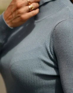 THEAD. - HAILEY DRESS Bleu Discount