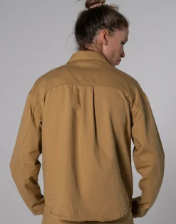 New THEAD. - HAILEY SHIRT Camel