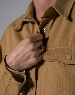 New THEAD. - HAILEY SHIRT Camel