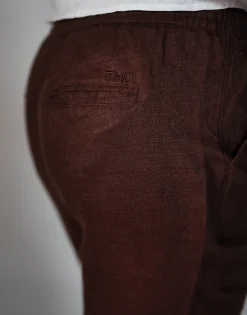 THEAD. - JOEY PANT Marron Outlet