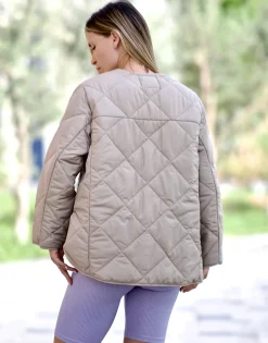 THEAD. - JORDY PUFF JACKET Beige Online