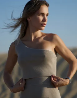 THEAD. - KEILA TOP Taupe Clearance