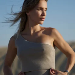 THEAD. - KEILA TOP Taupe Clearance