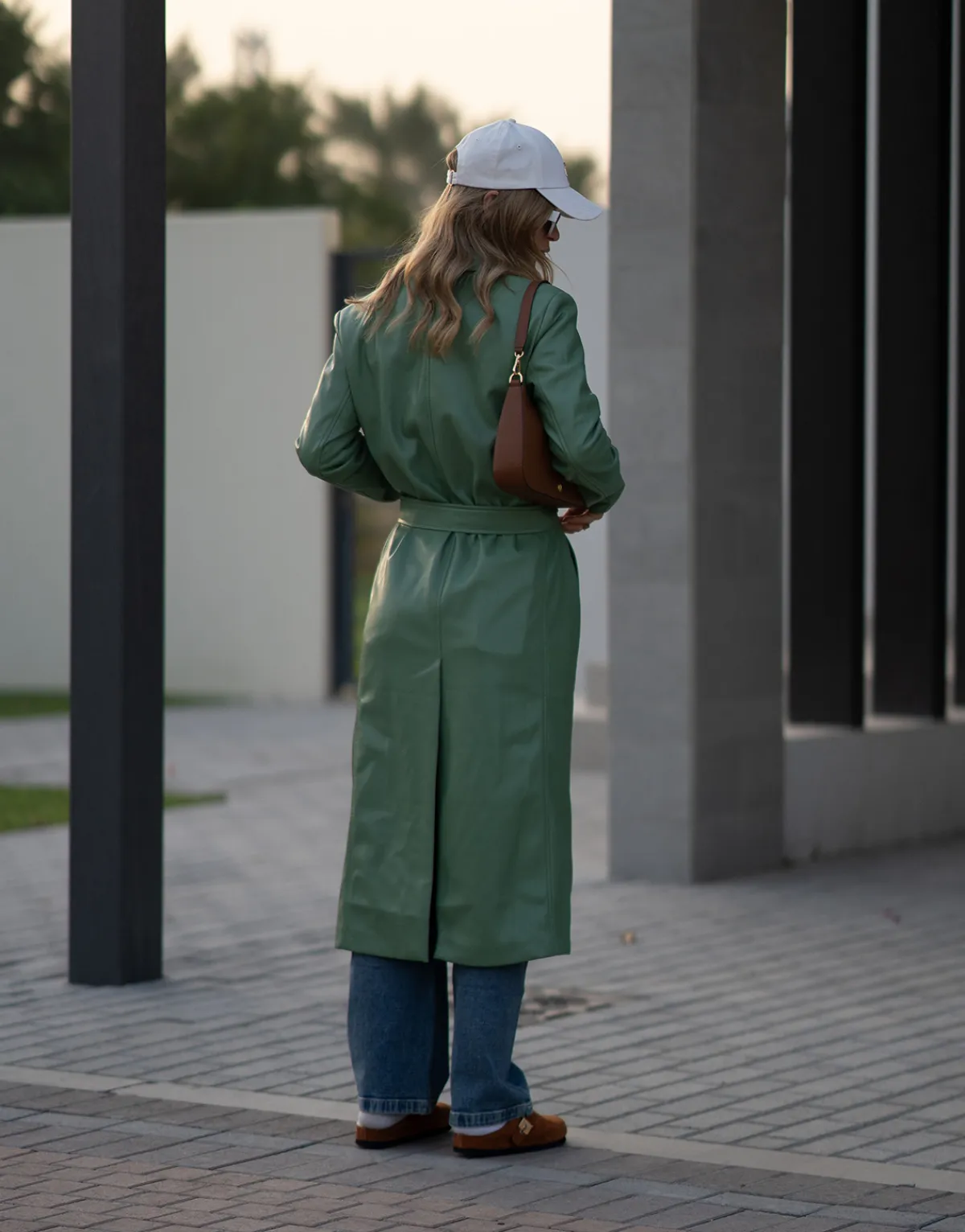 THEAD. - LINDSEY TRENCH Vert Discount