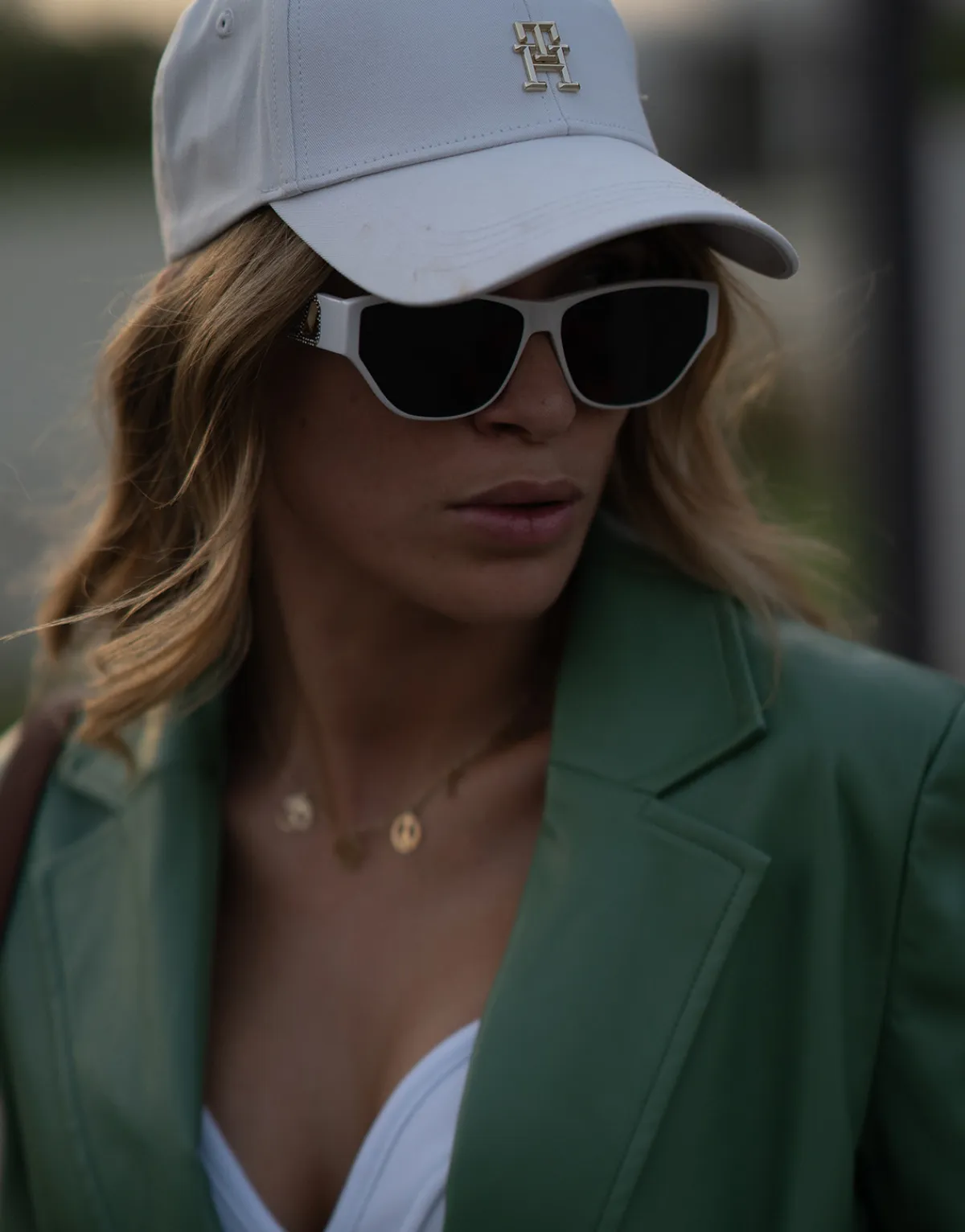 THEAD. - LINDSEY TRENCH Vert Discount