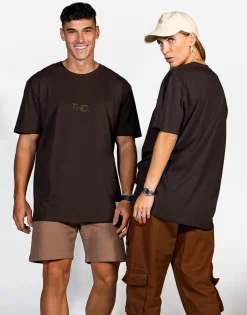 THEAD. - LONDON T-SHIRT Marron Discount