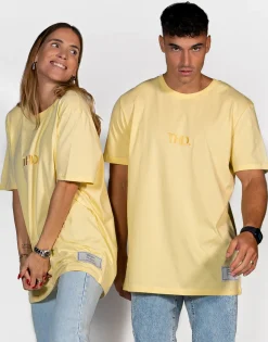 THEAD. - LONDON T-SHIRT Jaune Sale